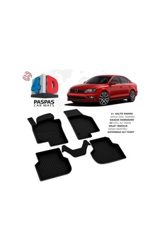Vw Jetta 4d Araca Özel Havuzlu Kauçuk Paspas 2011 Ve Üzeri