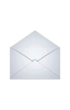 Mektup Zarfı - Para Zarfı - Takı Zarfı 11,4x16,2cm-500 Adet Beyaz Tutkallı 70gr Kağıt Diğer