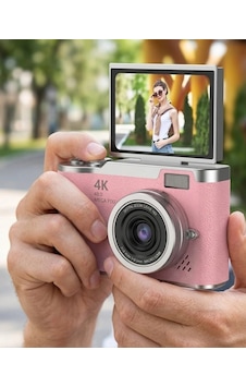 48 Mp Dijital Kamera Flip Ekran 18x Zoom Vlog Selfie Kamera 48 Mp Dijital Kamera Flip Ekran 18x Zoom Vlog Selfie Kamera