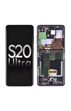 Samsung Galaxy Uyumlu  S20 Ultra G988b Lcd Ekran Dokunmatik Kasalı