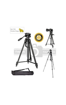 Fototek Dslr Fotoğraf Makinesi Tripod 135Cm Pro Tripot Fototek Dslr Fotoğraf Makinesi Tripod 135Cm Pro Tripot