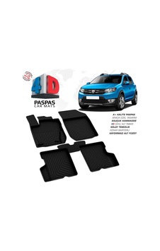 Dacia Sandero 2 4d Araca Özel Havuzlu Kauçuk Paspas 2013-2020