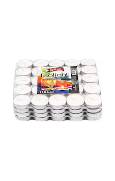 Roll-up Tealight Mum 100 Lü Pk 765 G. Beyaz