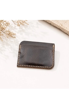 Oakco Leather Hakiki Deri Handmade Kahverengi-yeşil Kartlık Kahverengi Koyu Kahve Oakco Leather Hakiki Deri Handmade Kahverengi-yeşil Kartlık Kahverengi Koyu Kahve