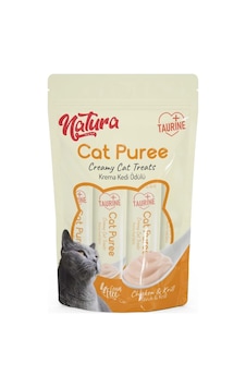 Natura Cat Pure Chiken & Karides Yetişkin Kedi Ödülü 5 x 12 G Natura Cat Pure Chiken & Karides Yetişkin Kedi Ödülü 5 x 12 G
