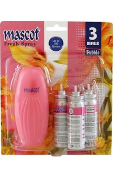 Mascot Fresh Sprey Banyo Spreyi Bubble 3 Yedekli Mascot Fresh Sprey Banyo Spreyi Bubble 3 Yedekli