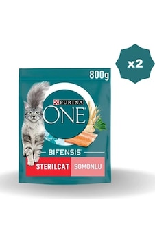 Felix Kedi Maması One Kısır Somonlu 800 Gr - 2 Adet Felix Kedi Maması One Kısır Somonlu 800 Gr - 2 Adet