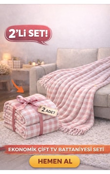 2'li Pamuklu Tek Kişilik Skoç Tv Battaniyesi 155 X 220 Cm Pembe 2'li Pamuklu Tek Kişilik Skoç Tv Battaniyesi 155 X 220 Cm Pembe