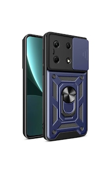 İnfinix Note 30 4g İle Uyumlu Kılıf Magnetik Standlı Kamera Korumalı Sürgülü Kapak İnfinix Note 30 4g İle Uyumlu Kılıf Magnetik Standlı Kamera Korumalı Sürgülü Kapak