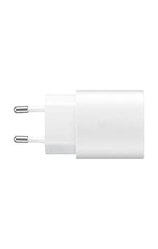 Samsung Uyumlu Typec 25w Hızlı Şarj Aleti Beyaz + Type C Kablo Samsung Uyumlu Typec 25w Hızlı Şarj Aleti Beyaz + Type C Kablo