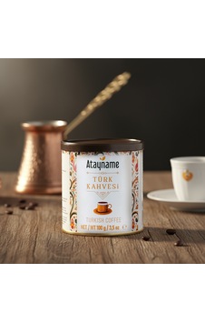 Atayname Türk Kahvesi 100 G Teneke Öğütülmüş Atayname Türk Kahvesi 100 G Teneke Öğütülmüş