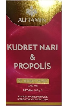 Alftamin Kudret Narı Propolis 1100 Mg 60 Tablet Alftamin Kudret Narı Propolis 1100 Mg 60 Tablet