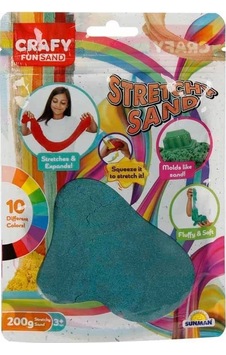3606 Crafy Streç Oyun Kumu Turkuaz 200 G -sunman Çok Renkli 3606 Crafy Streç Oyun Kumu Turkuaz 200 G -sunman Çok Renkli