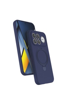 Xiaomi Poco F8 Ultra Kılıf M-safe Şarj Özellikli Standlı Zore Samara Kapak Xiaomi Poco F8 Ultra Zore - Lacivert Xiaomi Poco F8 Ultra Kılıf M-safe Şarj Özellikli Standlı Zore Samara Kapak Xiaomi Poco F8 Ultra Zore - Lacivert