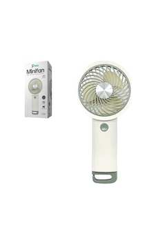 Feny Fn-f35 Beyaz-yeşil Kademeli Kancalı Ultra Sessiz Taşınabilir Şarjlı 500mah Mini El Fanı Feny Fn-f35 Beyaz-yeşil Kademeli Kancalı Ultra Sessiz Taşınabilir Şarjlı 500mah Mini El Fanı