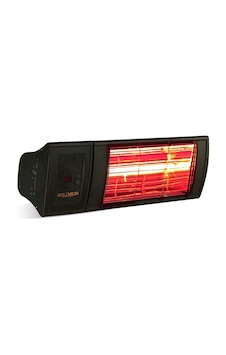 Gss20p Supra Plus 2000 Halojen Infrared Isıtıcı, Siyah