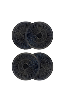 Bacasız Aspiratör Ve Davlumbazlar İçin Üç Tırnaklı Karbon Filtre 2 Takım 4 Adet 160 Mm Bacasız Aspiratör Ve Davlumbazlar İçin Üç Tırnaklı Karbon Filtre 2 Takım 4 Adet 160 Mm