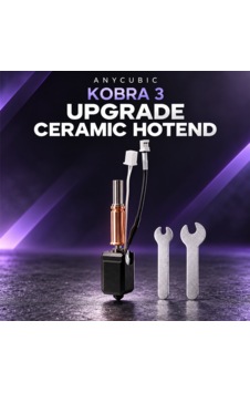 Anycubic Kobra 3 Yükseltilmiş Seramik Hotend 0.4mm Anycubic Kobra 3 Yükseltilmiş Seramik Hotend 0.4mm