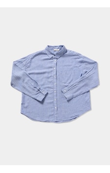 Colin's Colins Boyfriend Fit Shirt Neck Çizgili Kadın Mavi Uzun Kol Gömlek Cl1079513 Q1.v2 Ble Colin's Colins Boyfriend Fit Shirt Neck Çizgili Kadın Mavi Uzun Kol Gömlek Cl1079513 Q1.v2 Ble