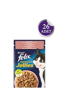 Purina Felix Pouch Karides ve Somonlu Yetişkin Kedi Maması 26 x 85 G Purina Felix Pouch Karides ve Somonlu Yetişkin Kedi Maması 26 x 85 G