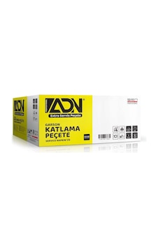 Adn Ekstra Servis Garson Katlama Peçete 1000'li 33x33 Cm 1 Koli Adn Ekstra Servis Garson Katlama Peçete 1000'li 33x33 Cm 1 Koli