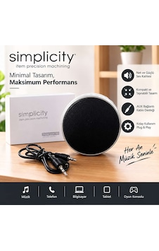 Simplicity Tf Kart Destekli Bluetooth Mini Speaker Simplicity Tf Kart Destekli Bluetooth Mini Speaker