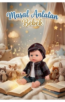 Masal Anlatan Et Bebek 35 Cm - Türkçe Konuşan Eğitici Oyuncak Erkek Bebek - Kasketli O Masal Anlatan Et Bebek 35 Cm - Türkçe Konuşan Eğitici Oyuncak Erkek Bebek - Kasketli O