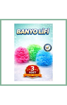 Bşkvirgo Nisa Banyo Lifi 3 Adet Bsk2026