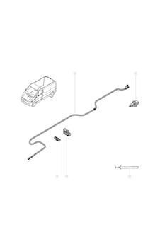 8200058747 Renault Cam Su Fıskıye Hortum Arka 8200058747 Renault Cam Su Fıskıye Hortum Arka