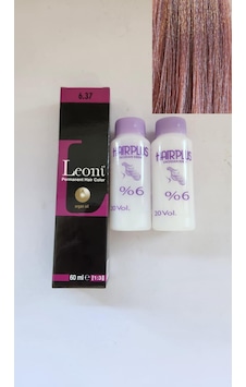 Leoni Profesyonel Saç Boyası 6.37 + Oksidan 2'li Leoni Profesyonel Saç Boyası 6.37 + Oksidan 2'li