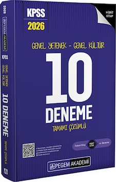Pegem 2026 Kpss Gk-gy 10 Deneme Pegem 2026 Kpss Gk-gy 10 Deneme