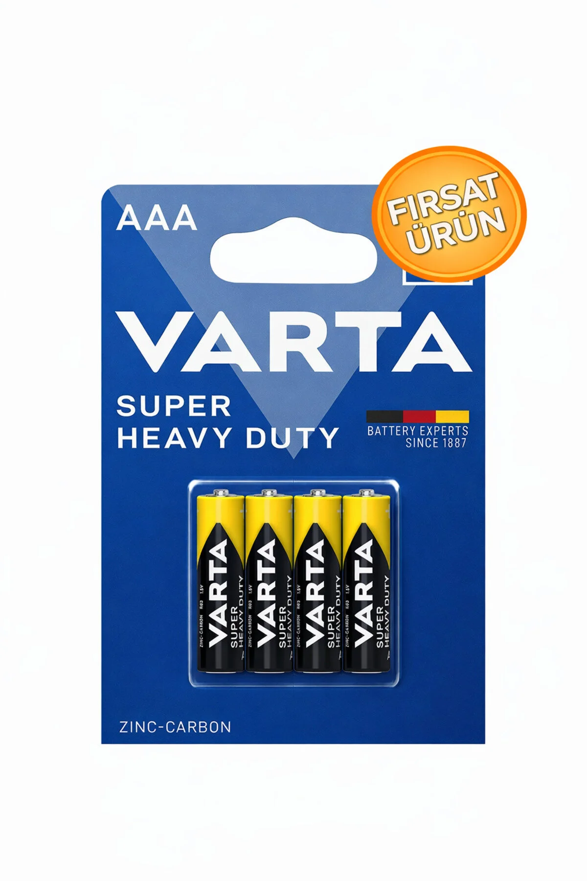 Aaa İnce Kalem Pil 4'lü Süper Güçlü Uzun Ömürlü Çinko Karbon Ekonomik Paket Aaa İnce Kalem Pil 4'lü Süper Güçlü Uzun Ömürlü Çinko Karbon Ekonomik Paket