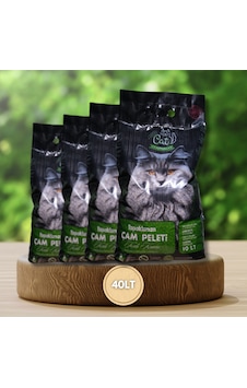 Happy Cat Litter Topaklaşan Çam Peleti Kedi Kumu 4 x 10 L Happy Cat Litter Topaklaşan Çam Peleti Kedi Kumu 4 x 10 L