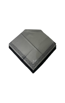 Levidor La'vınse Çerçeveli Eşarp - 90x90 / Gri Levidor La'vınse Çerçeveli Eşarp - 90x90 / Gri