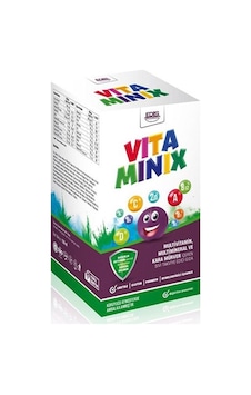 Vitaminix Multivitamin Multimineral Ve Kara Mürver Şurubu 150 Ml Vitaminix Multivitamin Multimineral Ve Kara Mürver Şurubu 150 Ml