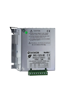 Datakom Bc-125-m ,220vac 12vdc/5a Akü Şarj Datakom Bc-125-m ,220vac 12vdc/5a Akü Şarj
