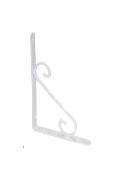 Ferforje Raf Altı Beyaz 13,5x19 Cm 2adet Diğer