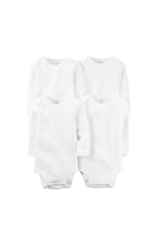 Carter's Layette Bebek 4'lü Body Set 1l930610 Beyaz 001 Carter's Layette Bebek 4'lü Body Set 1l930610 Beyaz 001