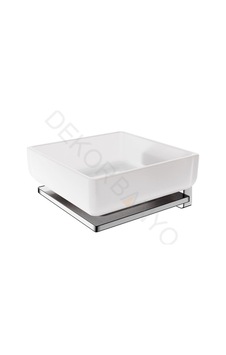 Dekor Elegancia Sabunluk E20 205 Buzlu Cam Dekor Elegancia Sabunluk E20 205 Buzlu Cam