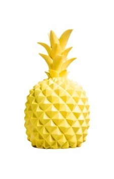 Ananas Şeklinde Desenli Büyük Boy Pilli Masa Ve Gece Lambası Açık Sarı Ananas Şeklinde Desenli Büyük Boy Pilli Masa Ve Gece Lambası Açık Sarı