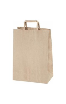Flat Saplı Kraft Kağıt Çanta 22x10x28-25 Adet Genel Flat Saplı Kraft Kağıt Çanta 22x10x28-25 Adet Genel