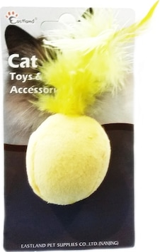 Eastland Kedi Otlu Tüylü Top 4,5 Cm Karş. Renkli Eastland Kedi Otlu Tüylü Top 4,5 Cm Karş. Renkli