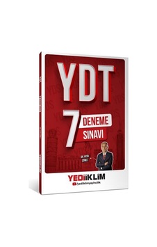 Ydt 7 Deneme Sınavı / Dr. Fatih Çömez