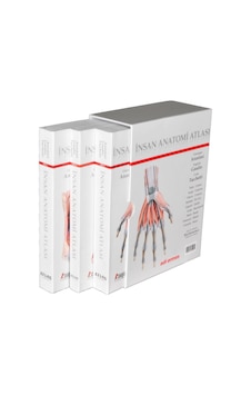 İnsan Anatomisi Atlası-3 Cilt Takım - Mustafa Büyükmumcu - Atlas Akademi Yayınları