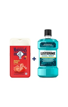 Le Petit Marseillais Akdeniz Çileği Duş Jeli 250 ML + Listerine Cool Mint 250 ML