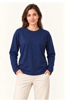 Butik İstanbul Modal Yumuşak Dokulu Bisiklet Yaka Uzun Kollu Tişört Sweatshirt - Lacivert Butik İstanbul Modal Yumuşak Dokulu Bisiklet Yaka Uzun Kollu Tişört Sweatshirt - Lacivert