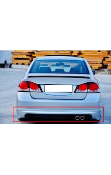 Honda Civic Fd6 Uyumlu Arka Tampon Eki Honda Civic Fd6 Uyumlu Arka Tampon Eki