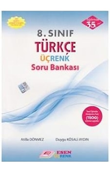 8. Sınıf Türkçe Soru Bankası LGS - ESEN ÜÇRENK Yayınları 8. Sınıf Türkçe Soru Bankası LGS - ESEN ÜÇRENK Yayınları