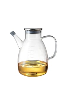 Slikon Ağızlık Metal Kapak Brosiklat Yağdanlık 1000 Ml Şeffaf Slikon Ağızlık Metal Kapak Brosiklat Yağdanlık 1000 Ml Şeffaf