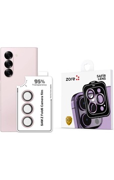 Galaxy Uyumlu Z Fold 6 Zore Cl-11 Safir Parmak İzi Bırakmayan Anti-reflective Kamera Lens Koruyucu-pembe Galaxy Uyumlu Z Fold 6 Zore Cl-11 Safir Parmak İzi Bırakmayan Anti-reflective Kamera Lens Koruyucu-pembe